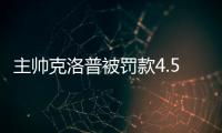 主帅克洛普被罚款4.5万镑原因始末 利物浦下轮挑战曼联