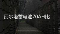 瓦尔塔蓄电池70AH比亚迪S6速锐RAV4江淮瑞风M3S5奔腾B50汽车电瓶